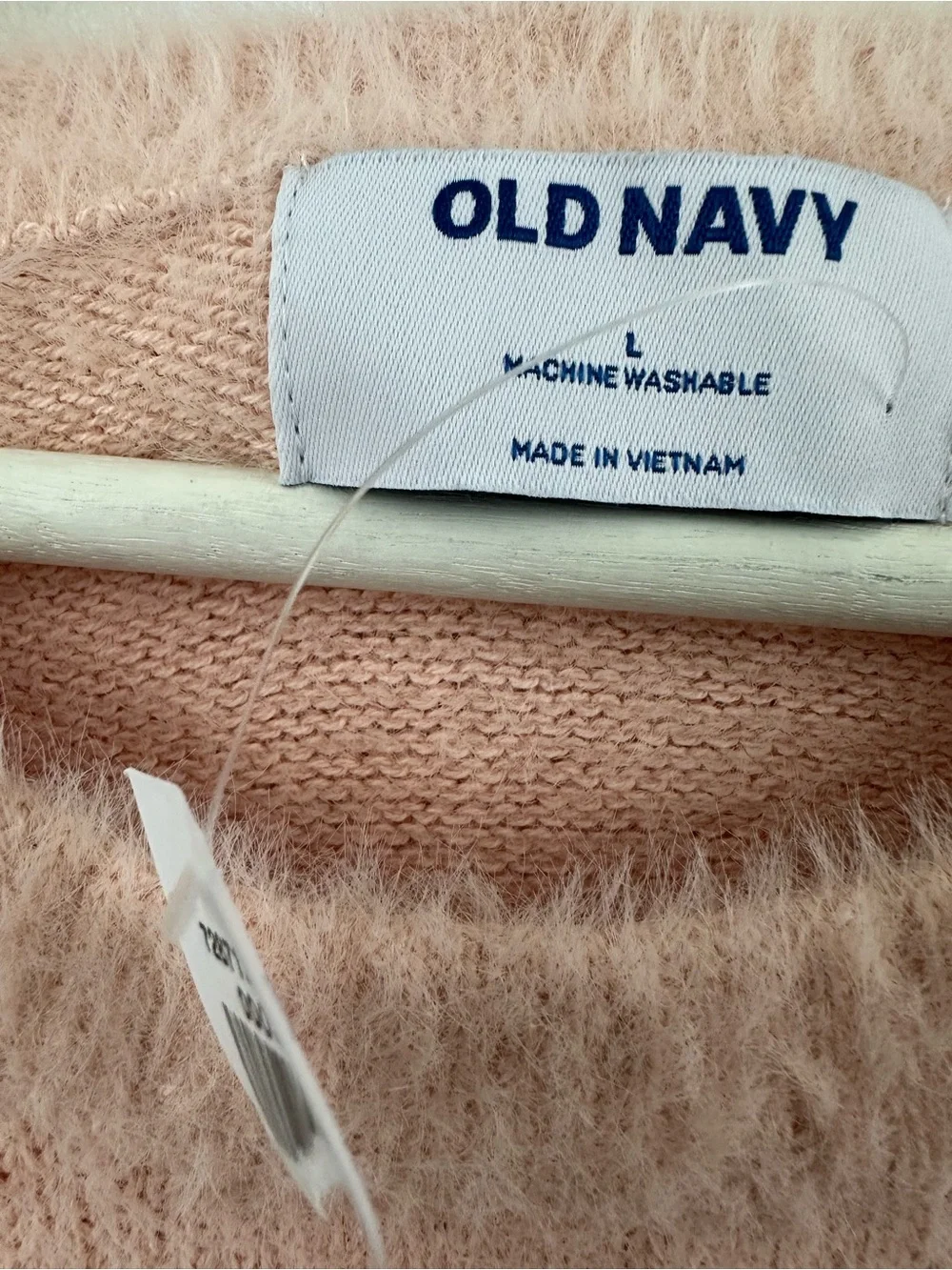 NWT OLD NAVY LIGHT PINK CREW-NECK SWEATER WOMEN'S SIZE L